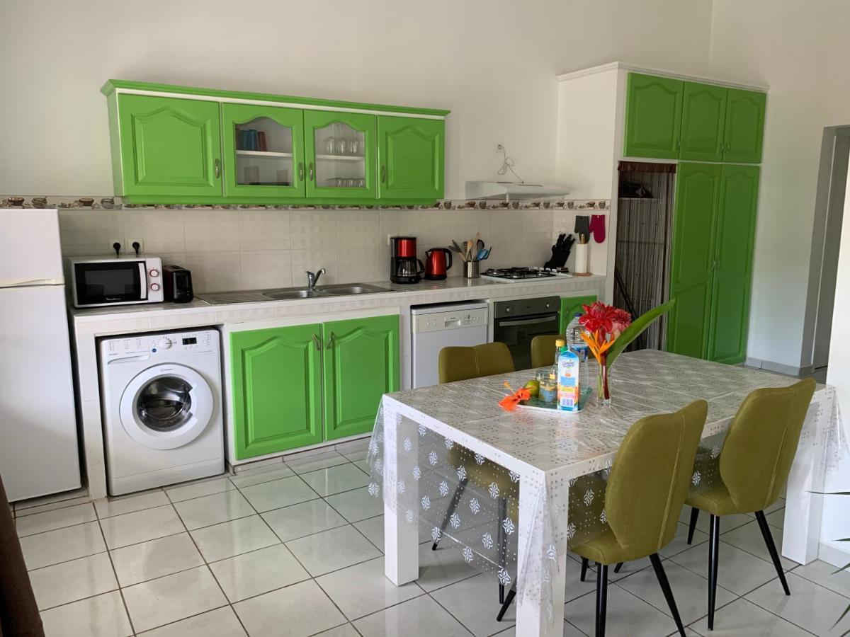 Ferienwohnung Les Pommes Lianes Deshaies Exterior foto